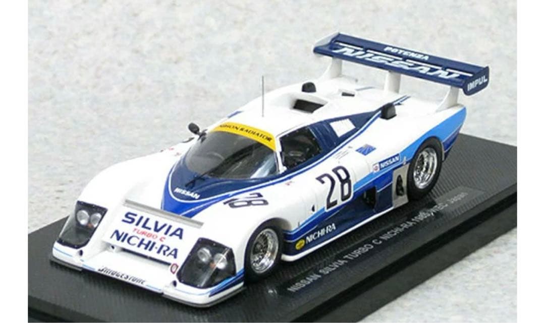 エブロ 1/43 日産SILVIA ターボC ニチラ1985