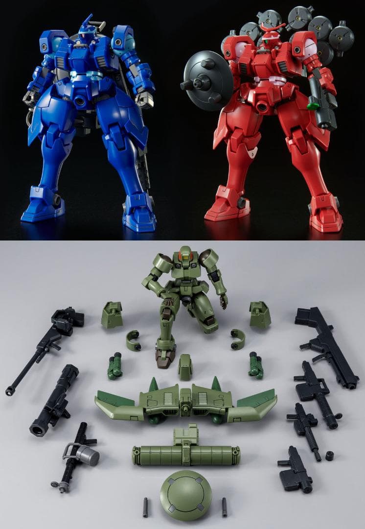 限定ガンプラ ＨＧ(ヴァイエイト＆メリクリウス)&リーオー（フルウェポンセット）