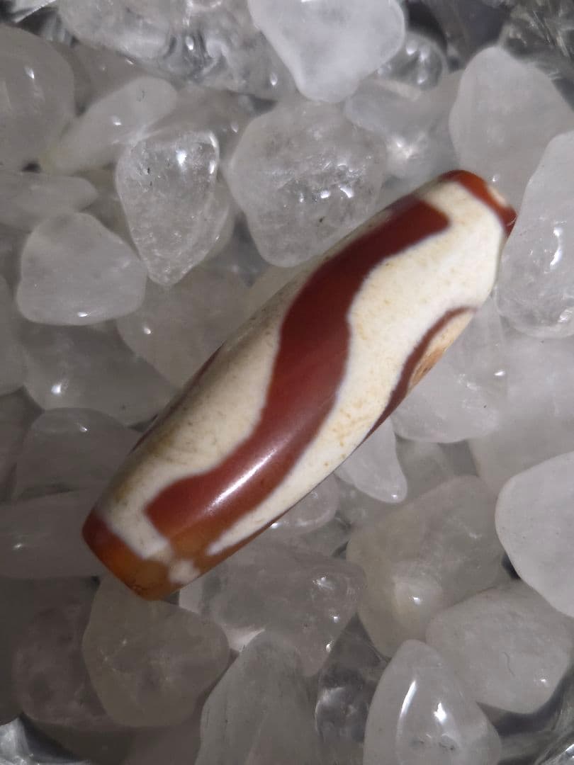 939　天珠　如意天珠　紅玉髄　dzibeads！