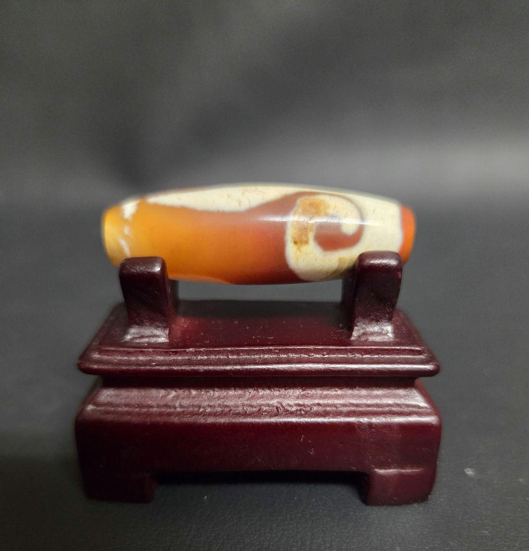 939　天珠　如意天珠　紅玉髄　dzibeads！