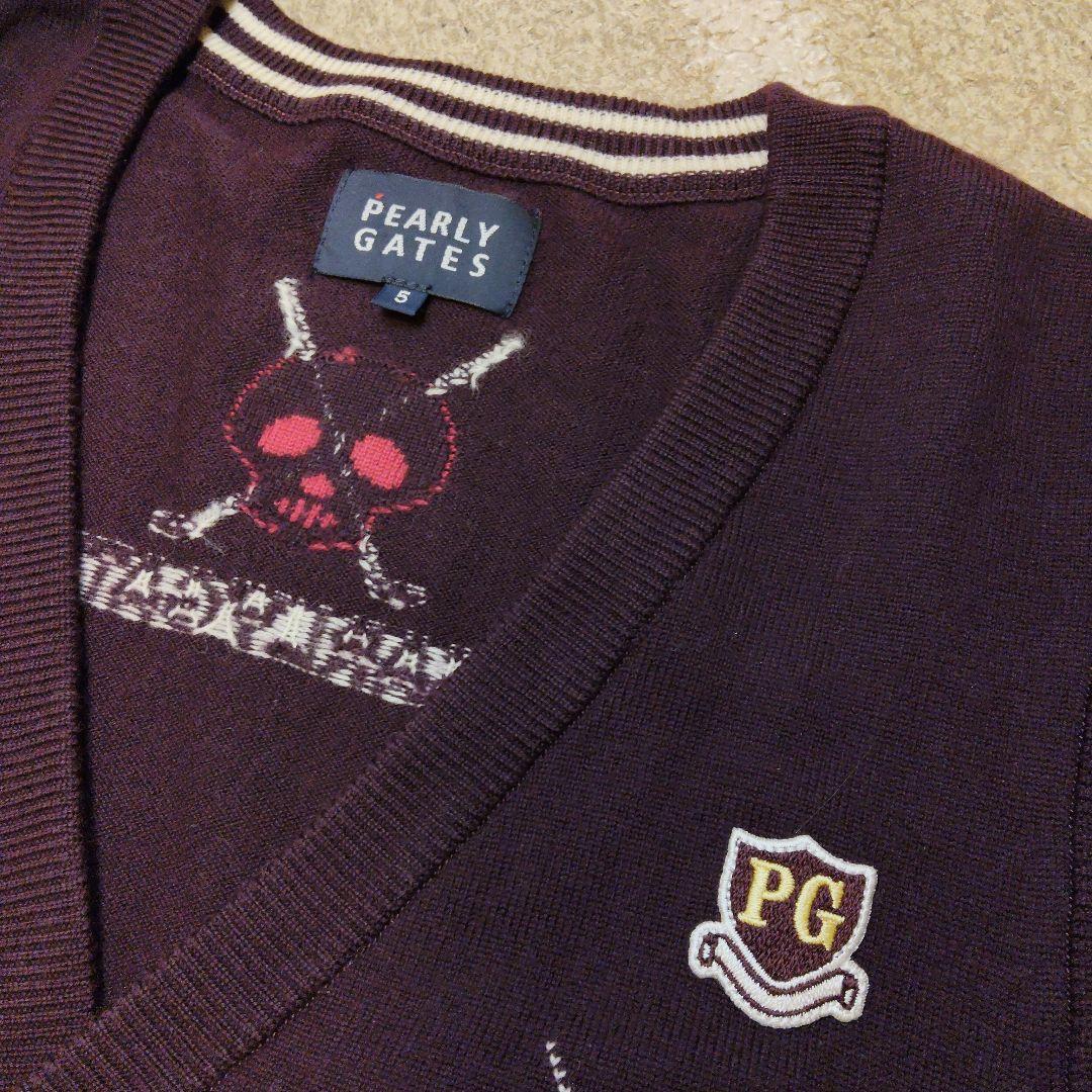 パーリーゲイツ　ベスト新品　サイズ5