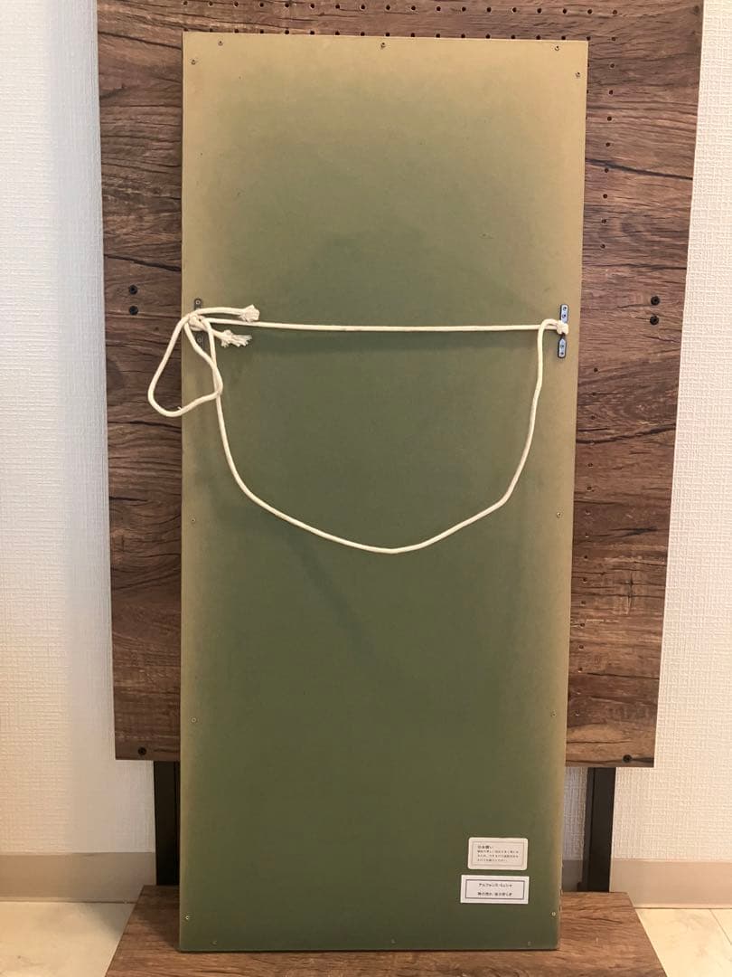 ミュシャ　額装リトグラフ　夜のやすらぎ