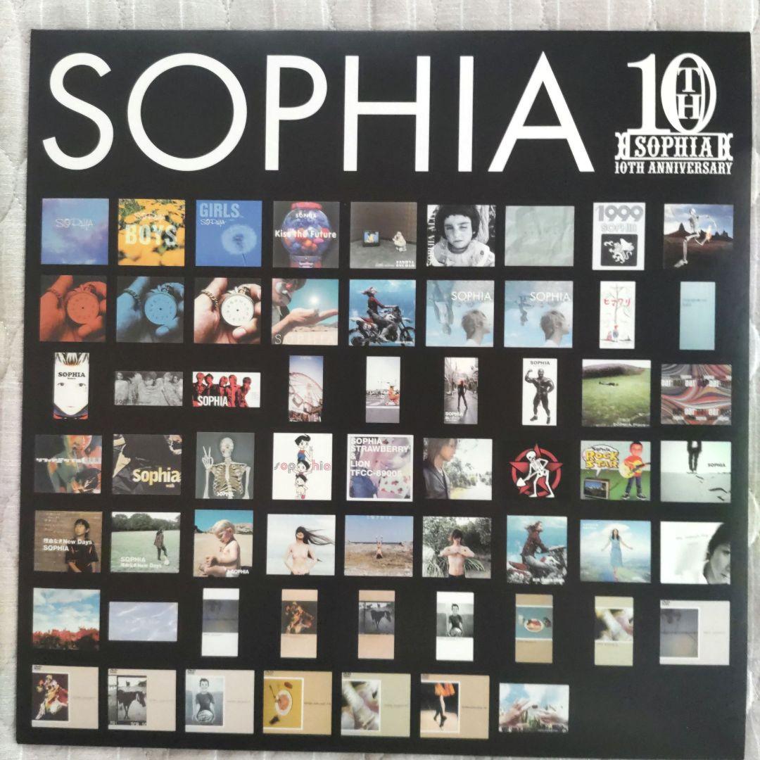 最終値下げ　SOPHIA　10周年記念　LPサイズジャケット　非売品
