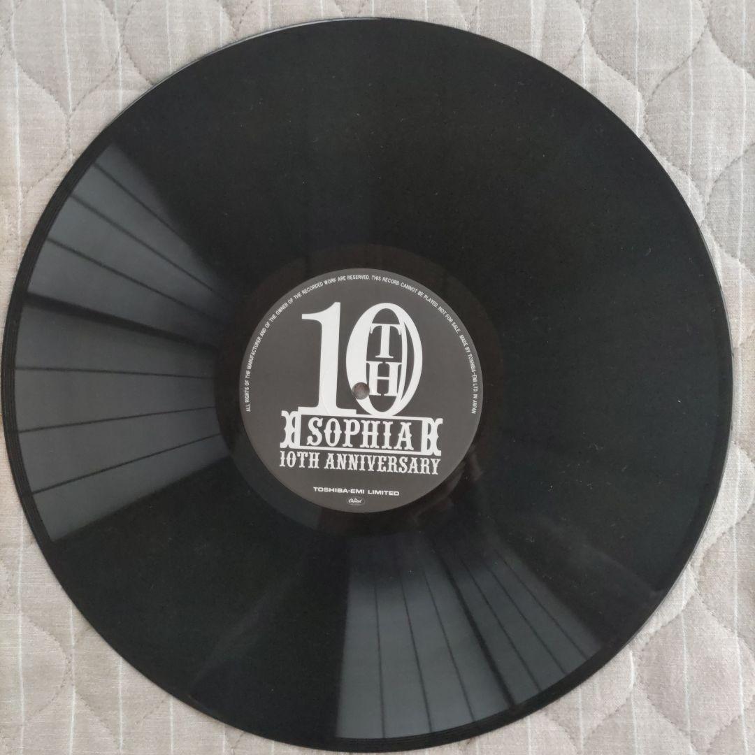 最終値下げ　SOPHIA　10周年記念　LPサイズジャケット　非売品