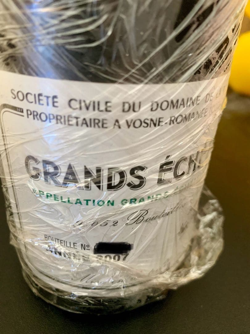 グラン・エシェゾー ワイン 2007 DRC