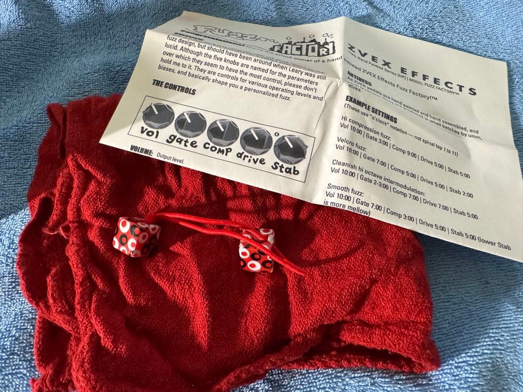 Z.VEX Fuzz Factory（ハンドペイント）