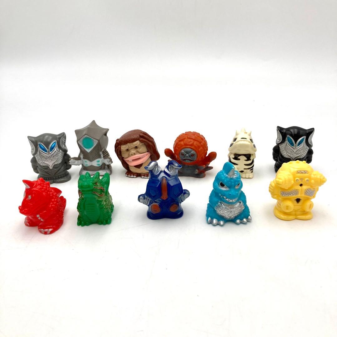 ウルトラマンシリーズ 他おまけ 指人形 ソフビ 62体 まとめ売り