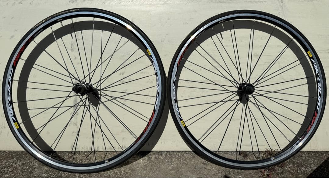 Mavic Aksium 700C クリンチャーホイール 前後セット
