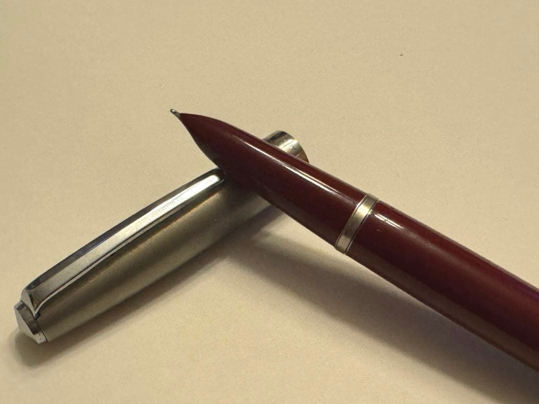 ビンテージ　PARKER５０　フーデッド14金ニブ　MADE IN U.S.A.