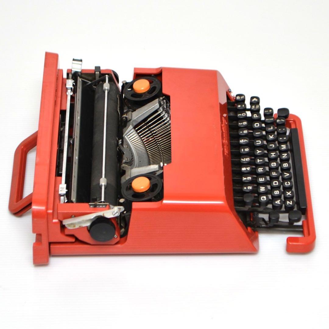 限定品 オリベッティ タイプライター バレンタイン 赤いバケツ Olivetti