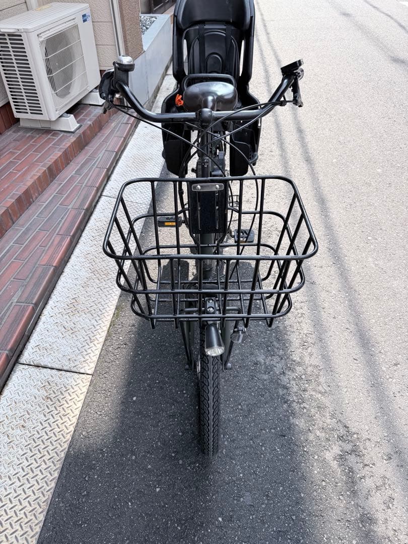 大阪府　子供乗せ　パナソニック 電動アシスト自転車 チャイルドシート付き グレー