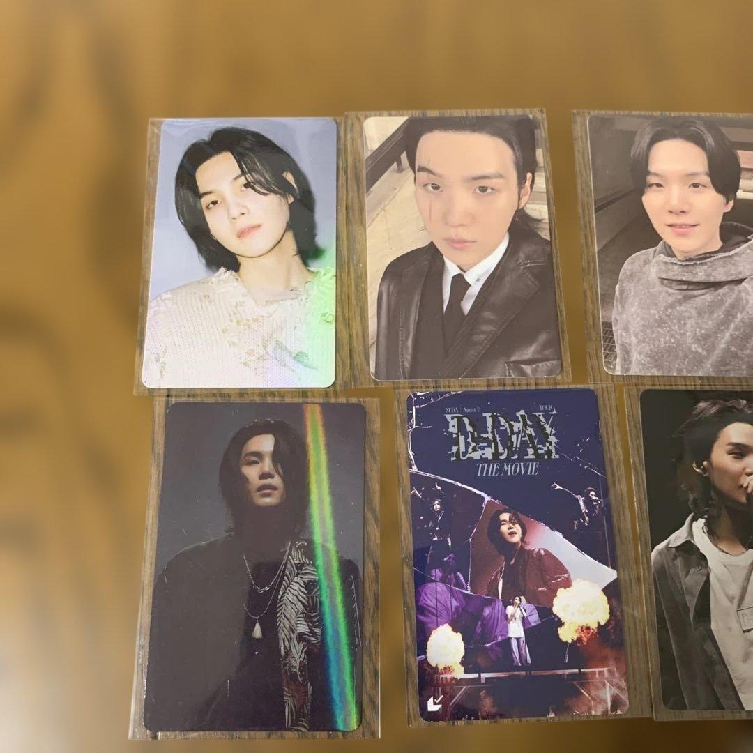 BTS ユンギ　SUGA トレカ　d-day agust ムービー　シュガ