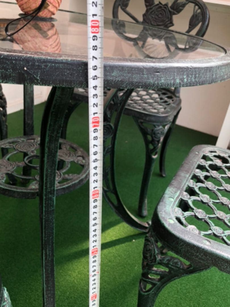 ガーデンテーブル＆チェア5点セット