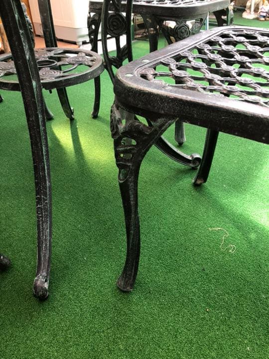 ガーデンテーブル＆チェア5点セット