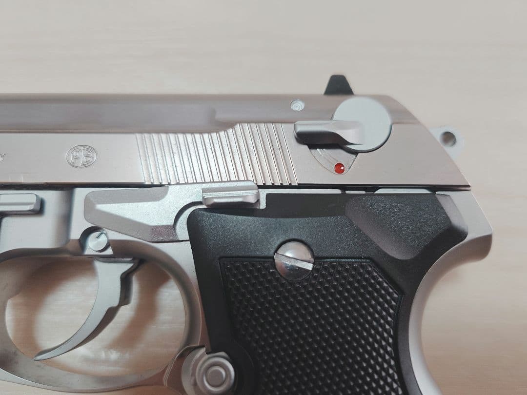 WA M8045 クーガーF INOX ガスブロ シルバーメッキ