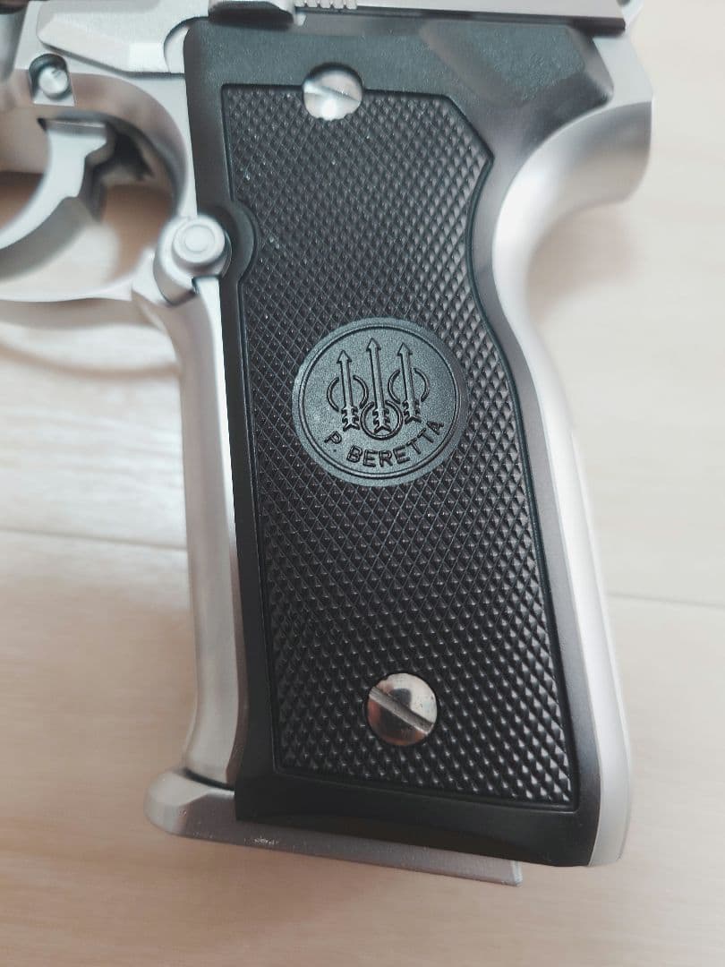 WA M8045 クーガーF INOX ガスブロ シルバーメッキ