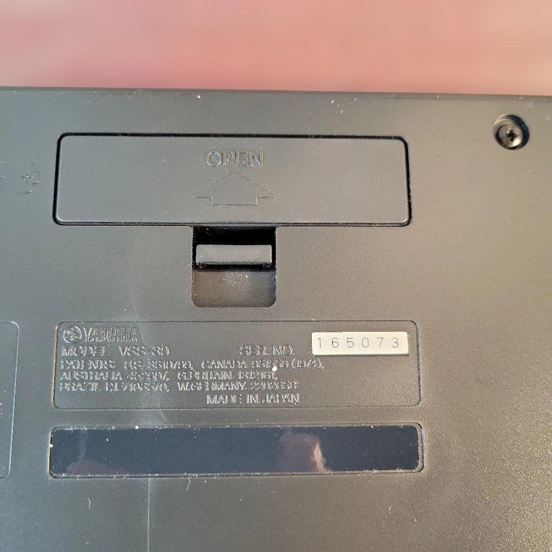 YAMAHA Porta Sound VSS-30元箱付きビンテージ動作品