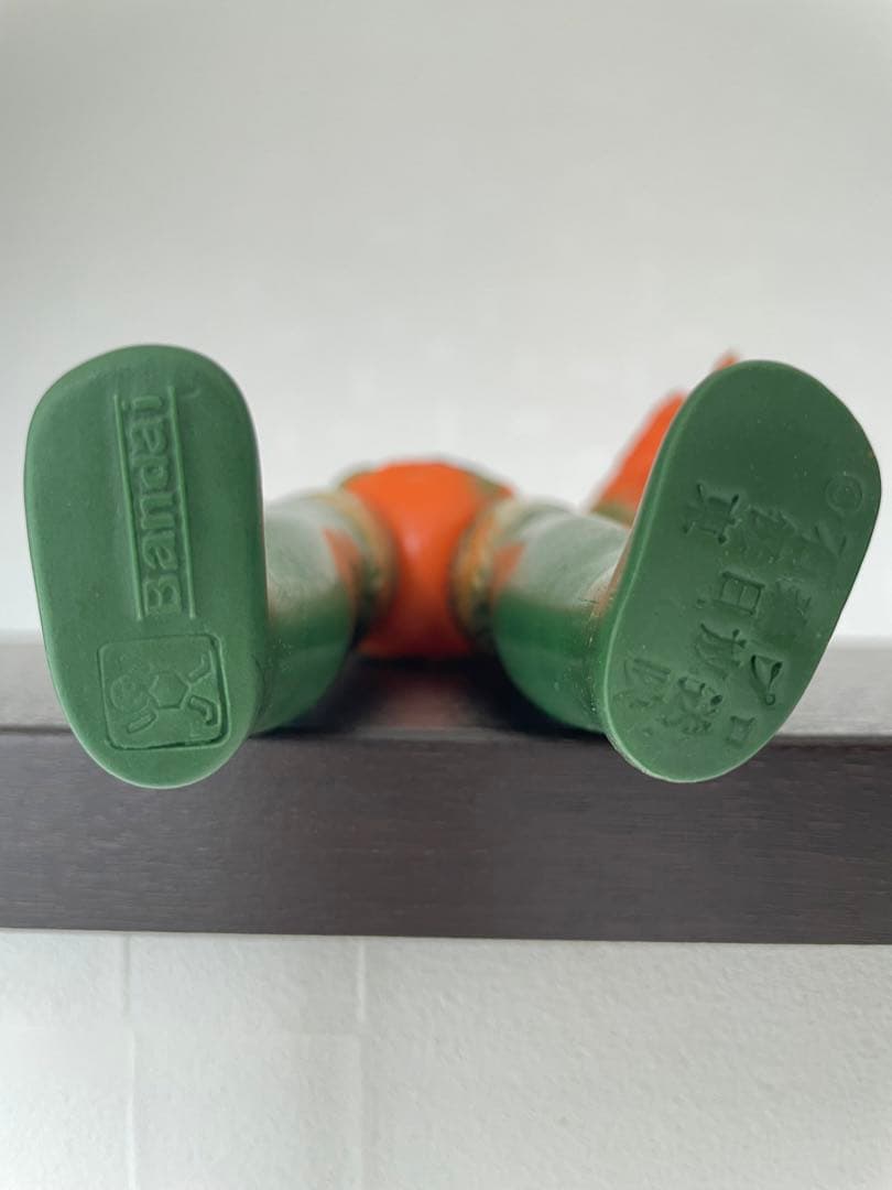 【美品】当時物 旧バンダイ スタンダードソフビ 仮面ライダー 蜘蛛男 石森プロ