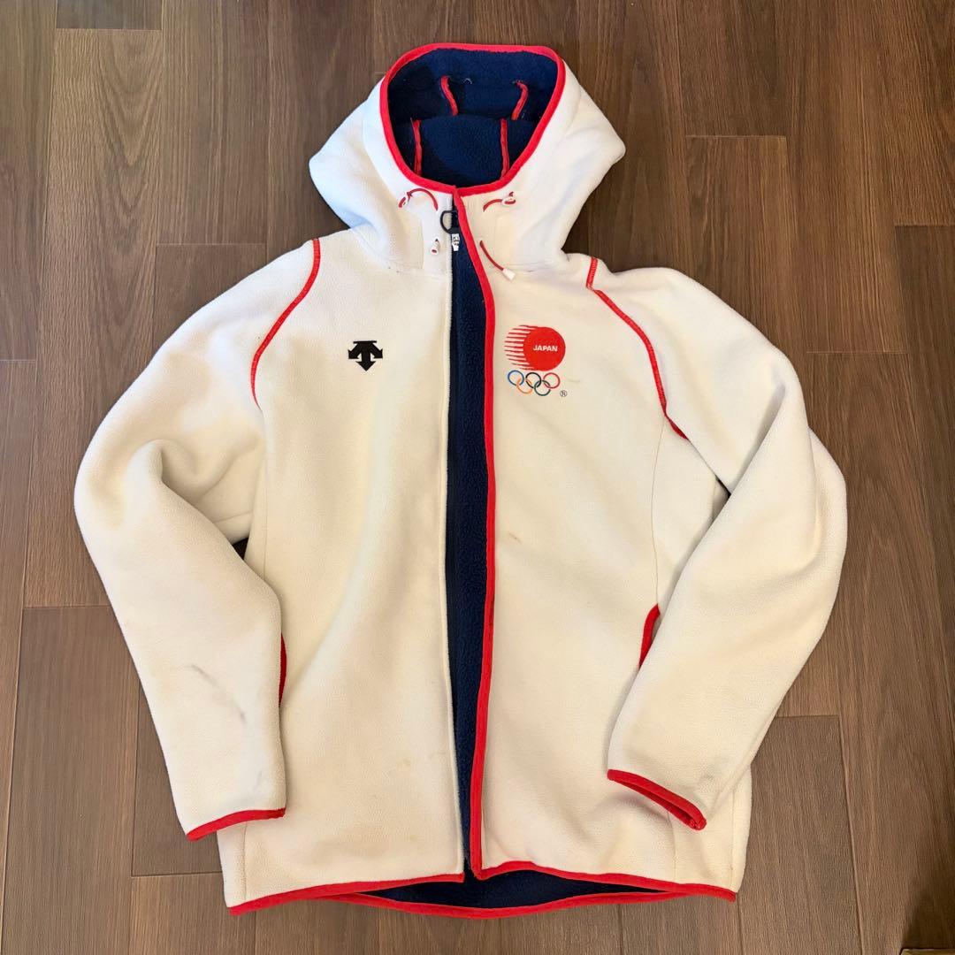 【希少・非売品】2010バンクーバー五輪 日本代表公式ボアフリース デサント L