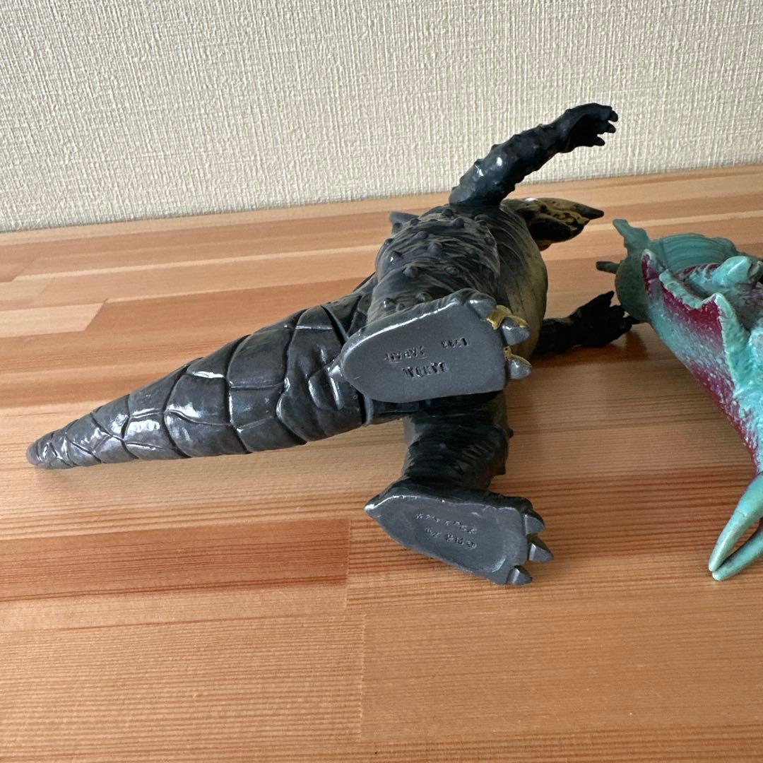 昭和レトロ　当時物　怪獣フィギュア 3体セット
