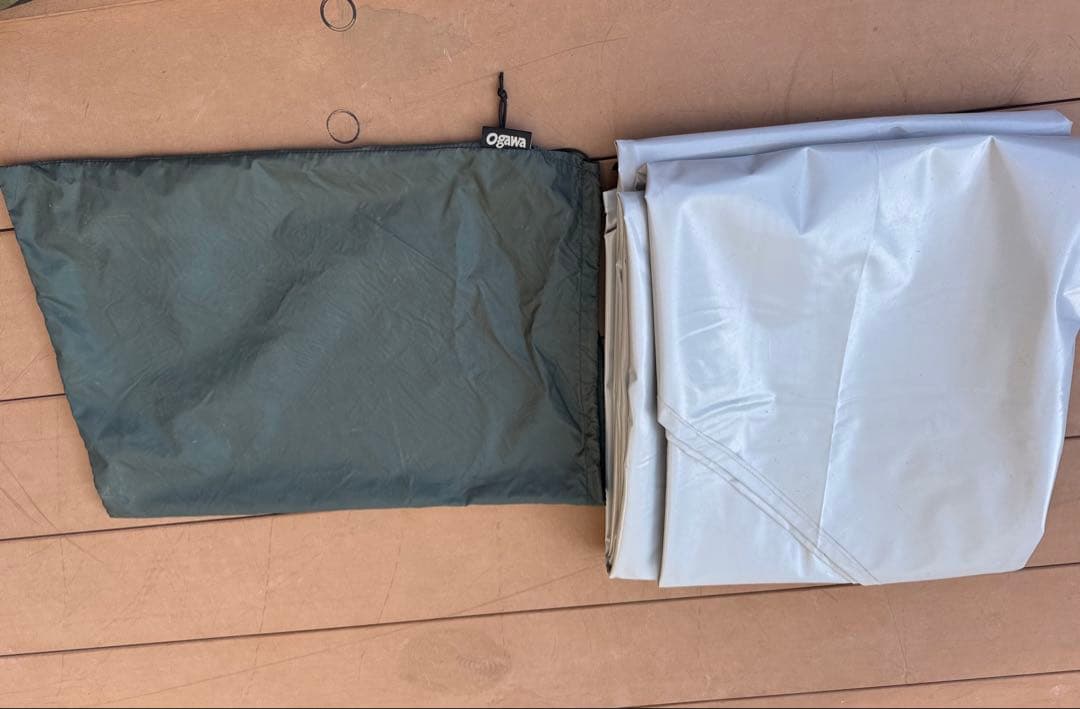 【ogawa】ピルツ15用PVCマルチシート＆ハーフインナーテント