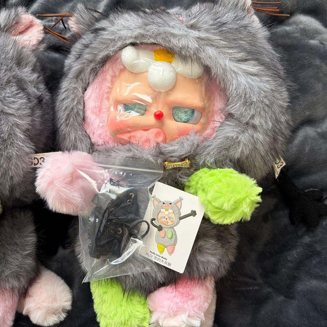 SD3 600% V3 シリーズ ぬいぐるみオオカミちゃん　オイル目 2セット