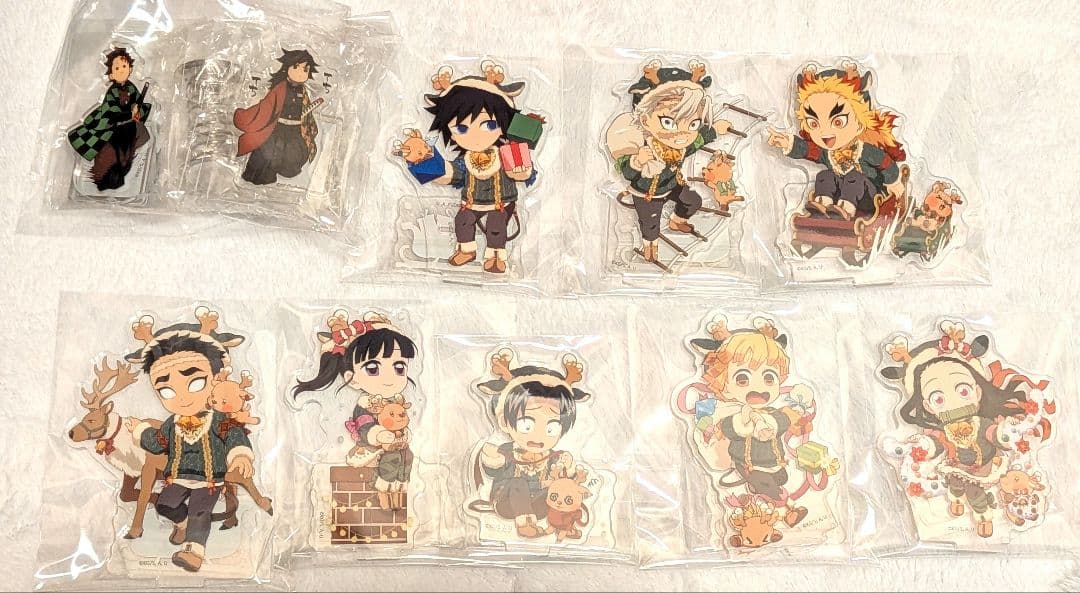 鬼滅の刃 クリスマス 2025 アクリルスタンド てちてちスタンドセット