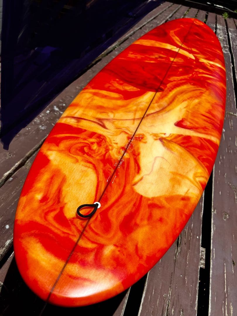 WOODIN ウッディン。ミッドレングス。サイズ　７'4\" 2+1。