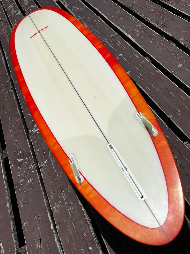 WOODIN ウッディン。ミッドレングス。サイズ　７'4\" 2+1。