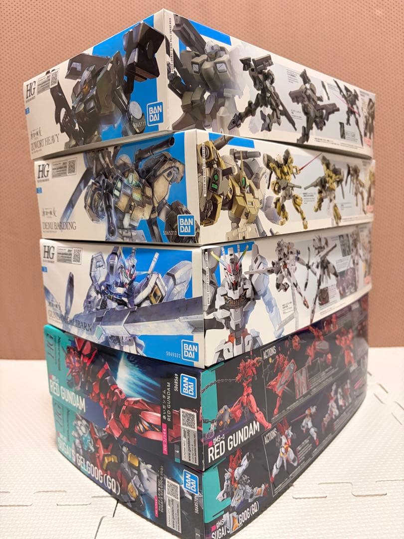 HG ガンプラ5点 まとめ売り