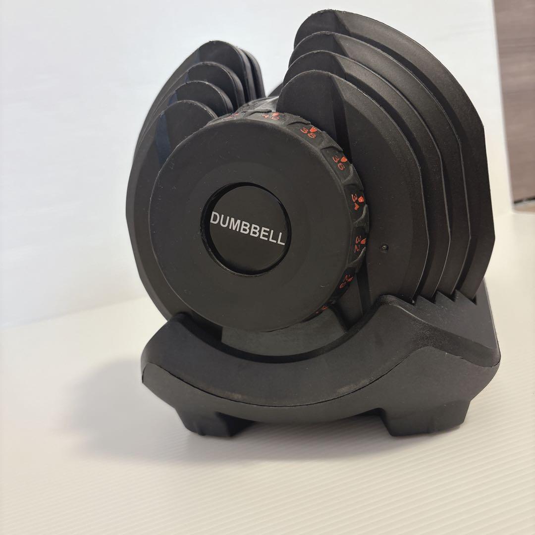 【送料込み】 可変式ダンベル ダイヤル調整5Kg〜40Kg ① 筋トレ