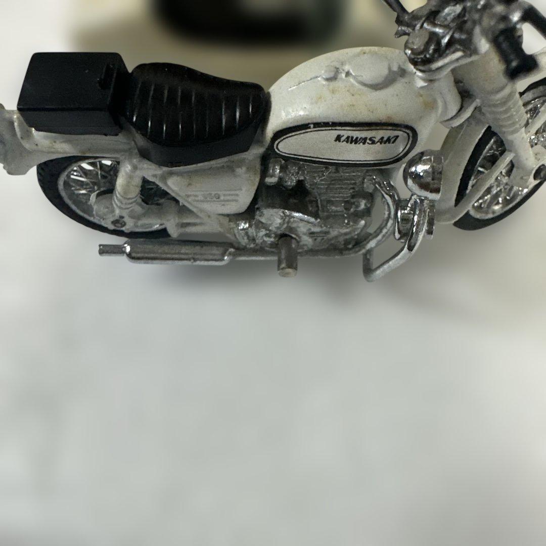 ダイアペットNo.２７２ カワサキバイク　白バイサイドカー