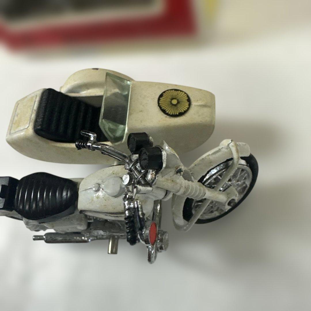 ダイアペットNo.２７２ カワサキバイク　白バイサイドカー