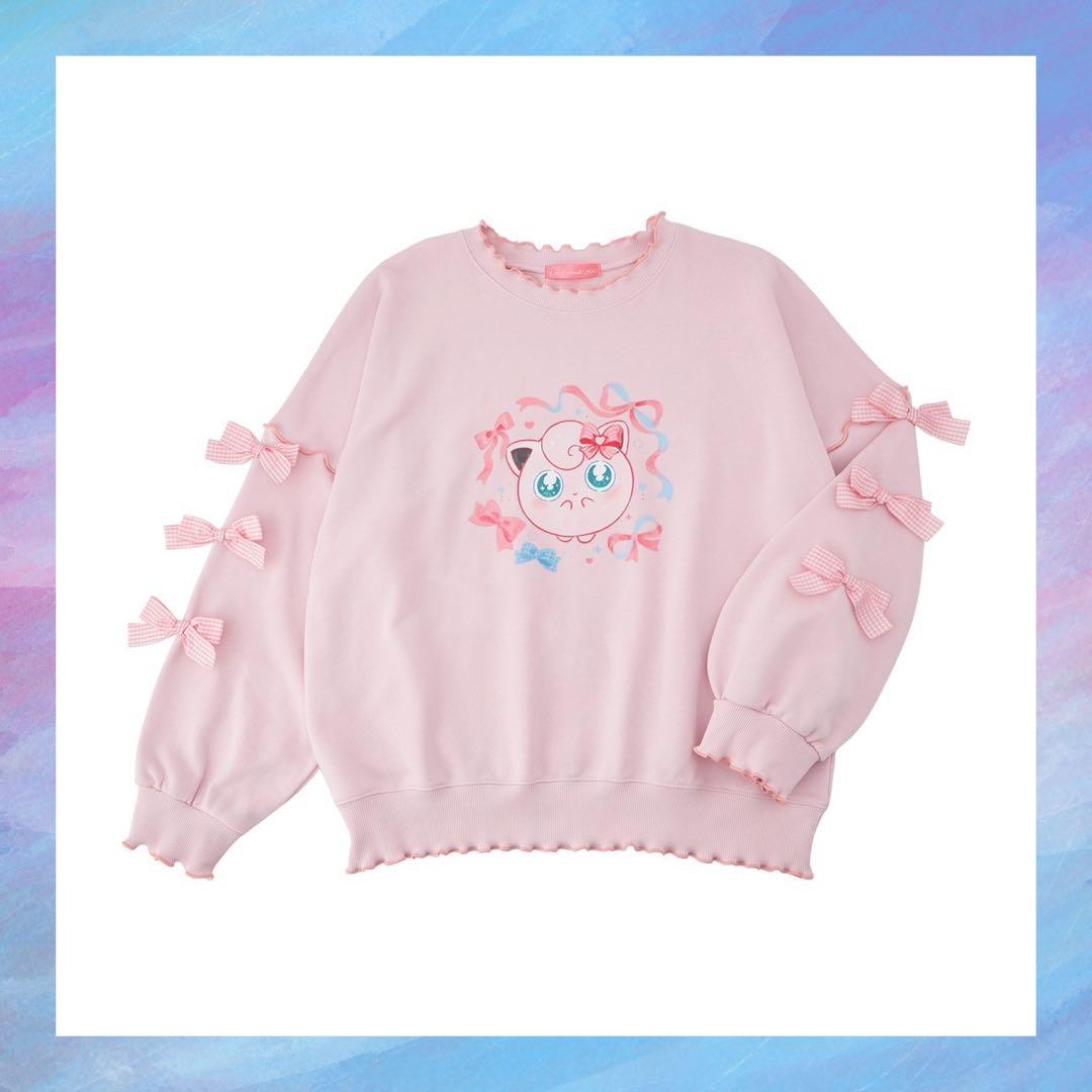 ポケモン Don’t Attack Me スウェット 前髪クリップ　プリン　3点