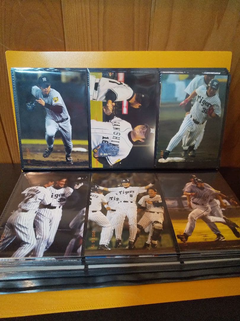 超レア！阪神タイガースウエハース！写真型プロマイド52枚等計119枚！