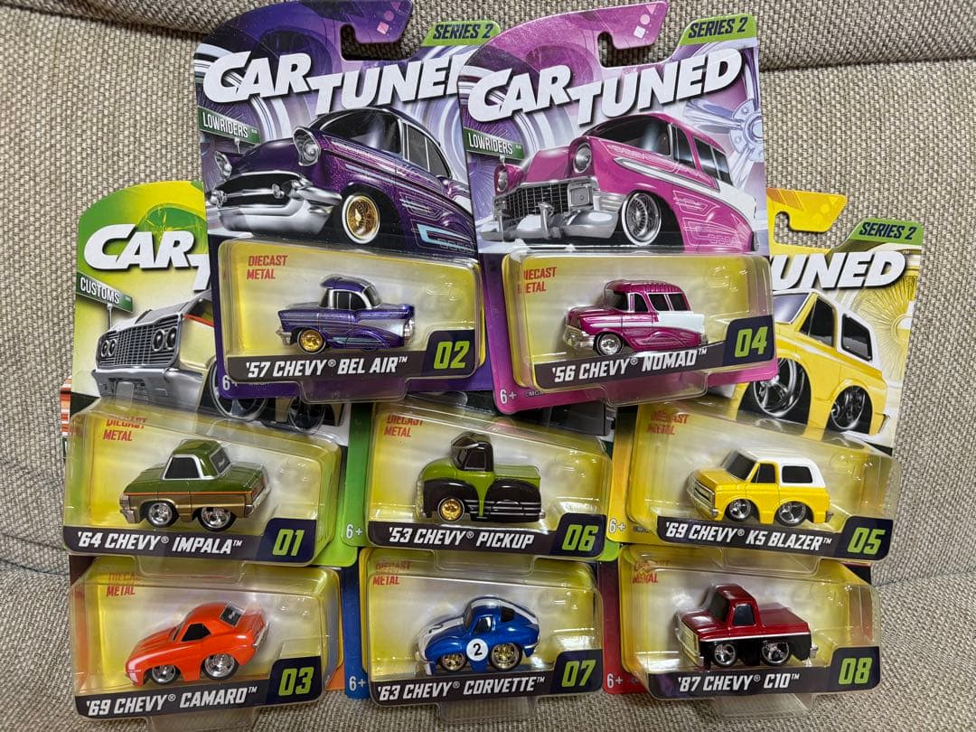 8台セット CAR TUNED SERIES 2 lowrider 等