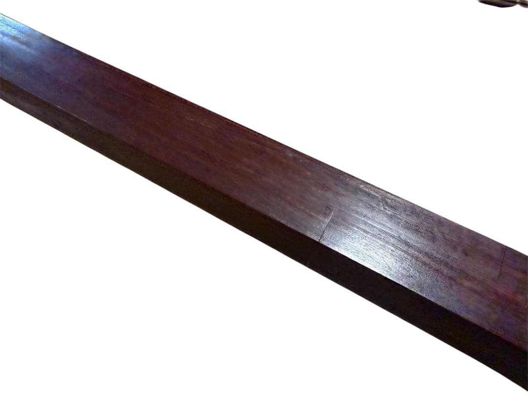 津軽三味線 東さわり 2段溝 太柄 紅木 丸打胴 和楽器 ハードケース付き