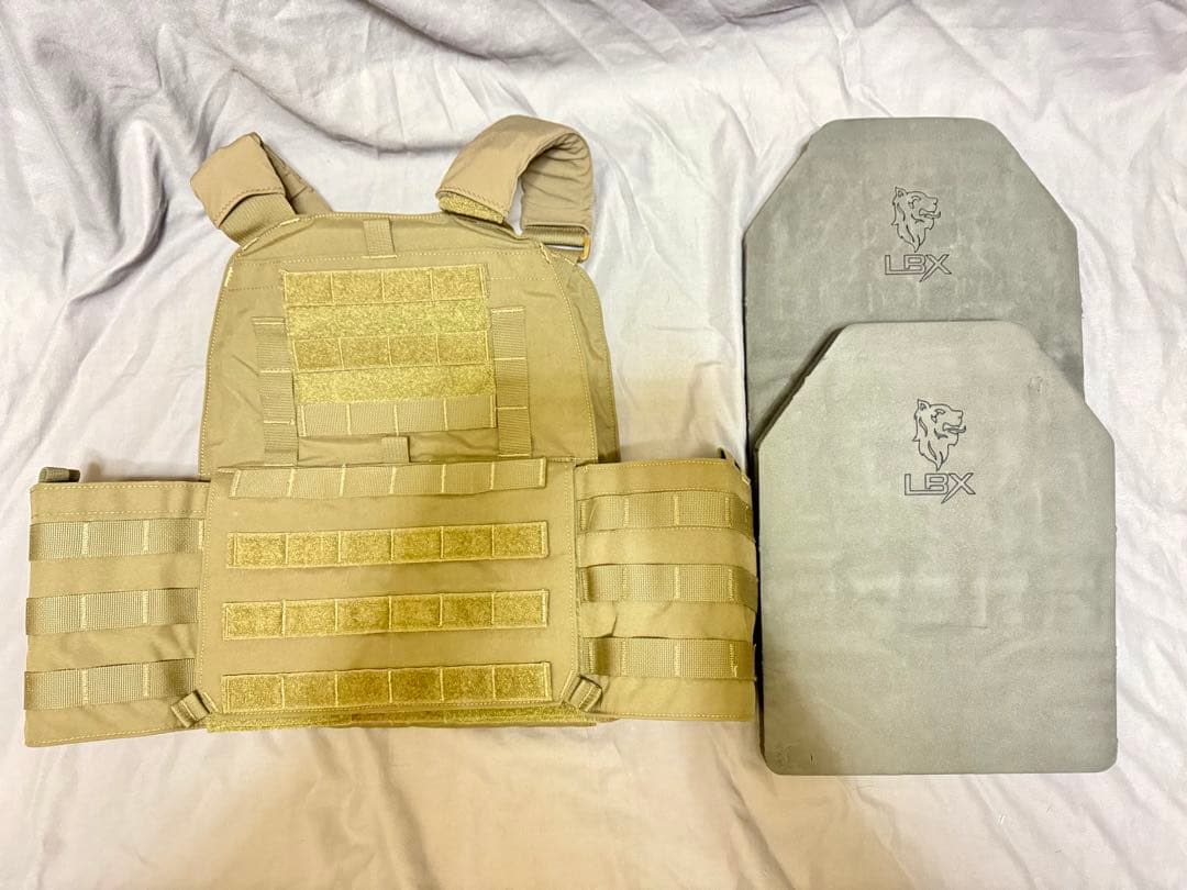 【実物】MAYFLOWER プレートキャリア＆LBX ダミープレート