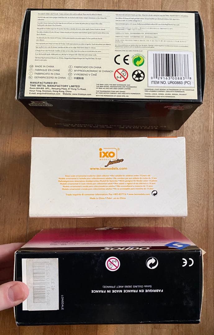 SOLID IXOmodels UNIQUEREPLICAS 1/43 ミニカー