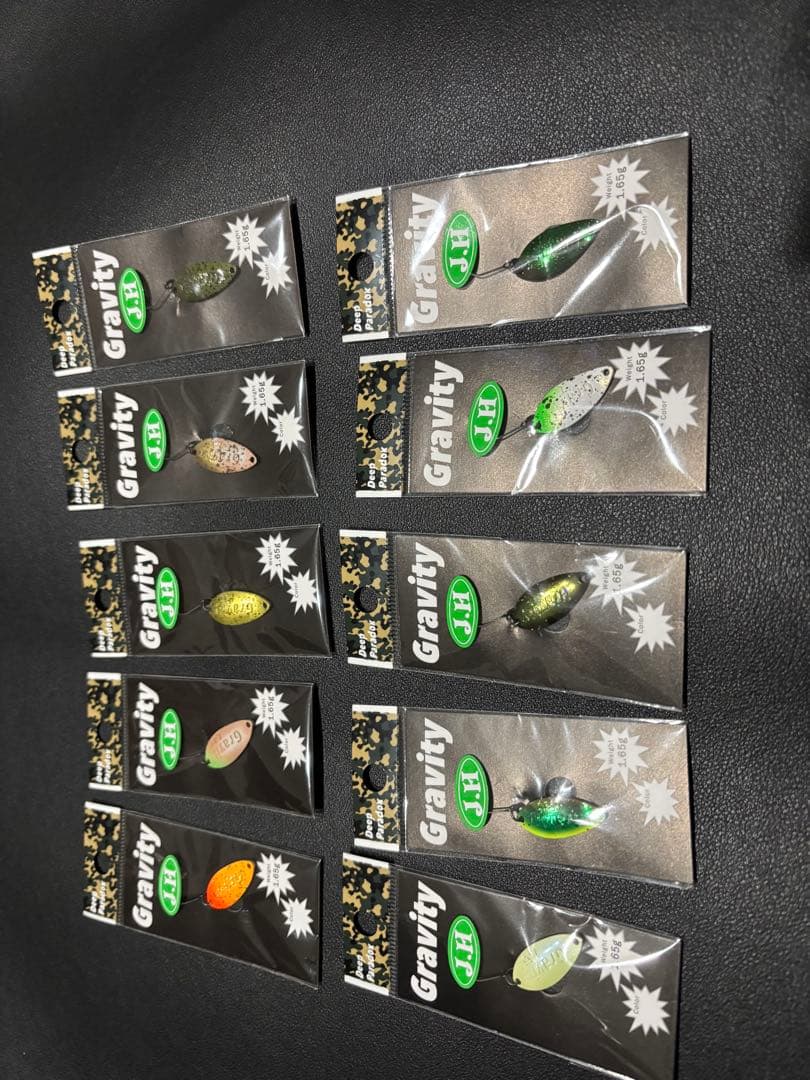 deep paradox Gravity 城峰オリカラ1.65g 全色セット