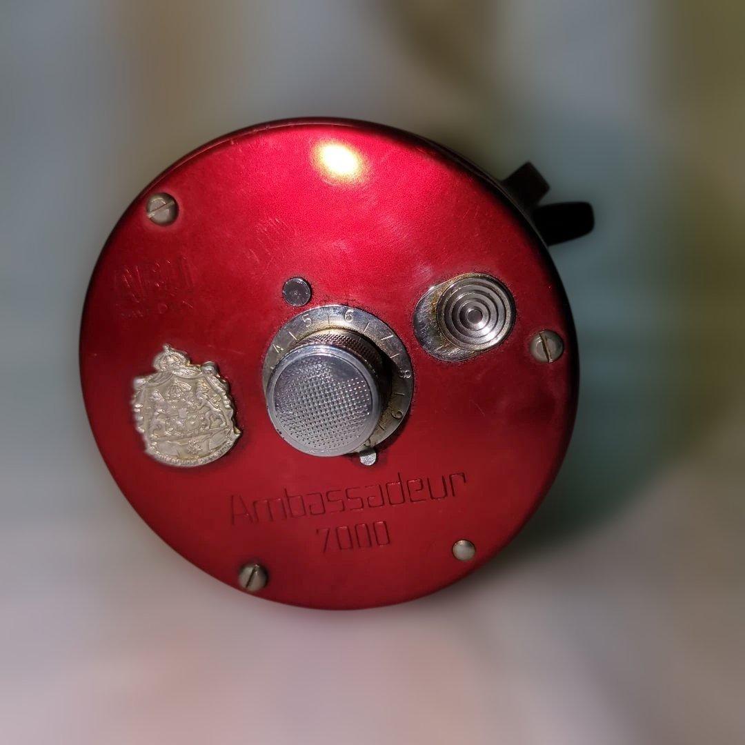 【リ7】ABU アンバサダー 7000 スウェーデン製 ビンテージリール