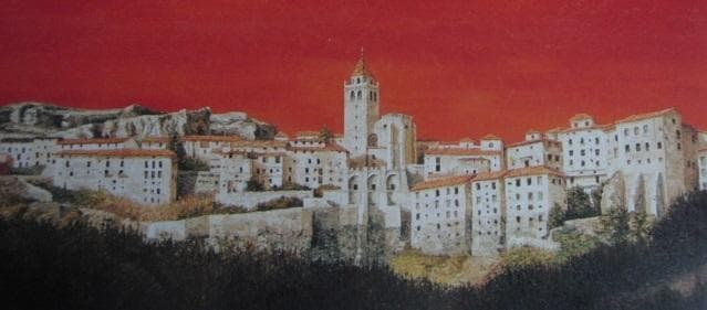 今中洋二、【響】、希少な額装用画集画、新品高級額 額装付、状態良好