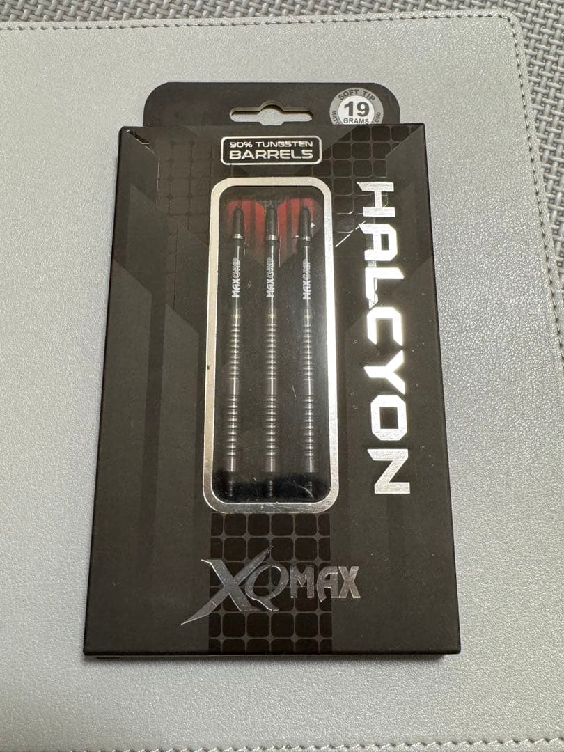 XQMAX HALCYON 19g ソフトチップダーツ