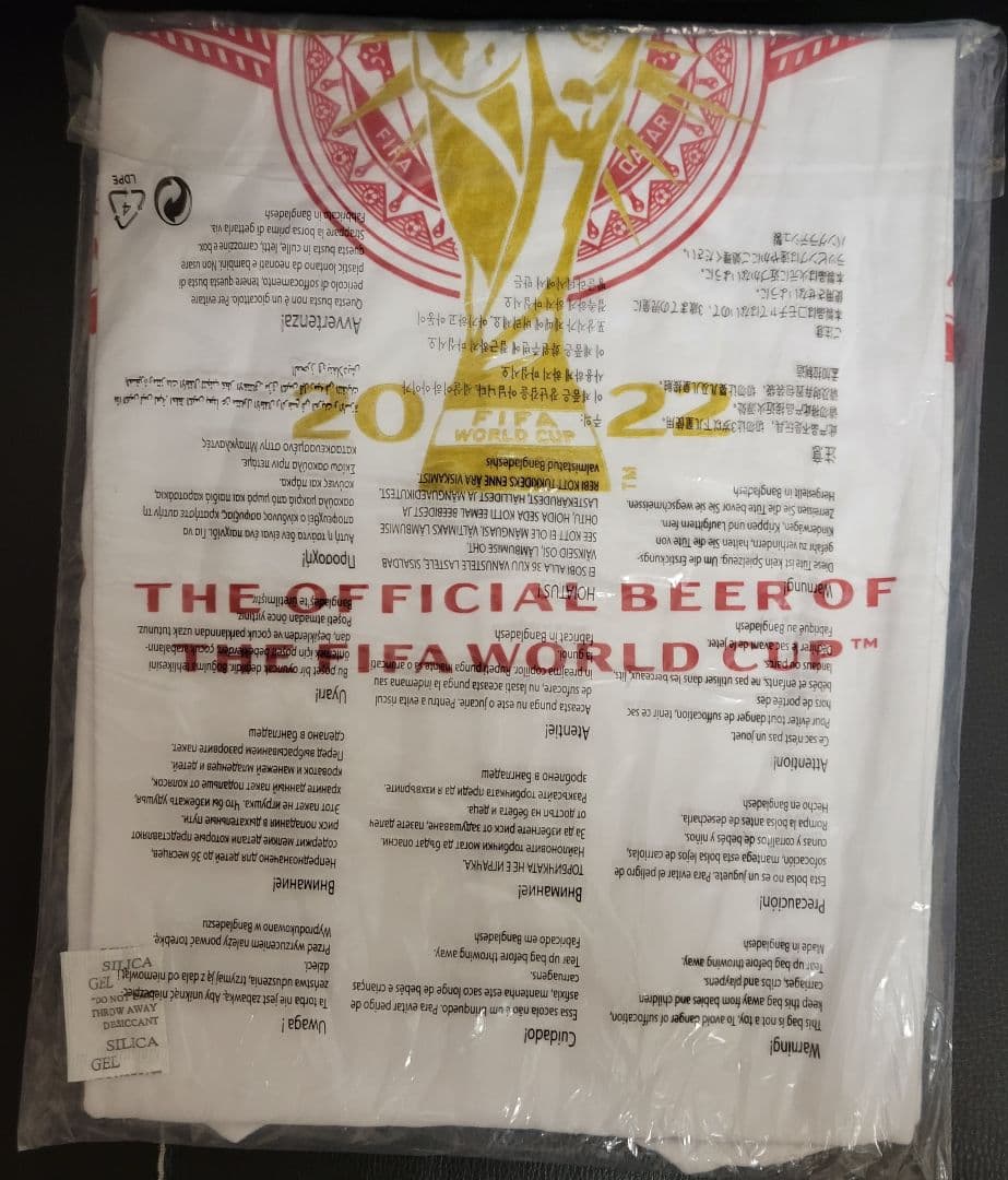 FIFAワールドカップ2022 バドワイザー Tシャツ アルミタンブラー