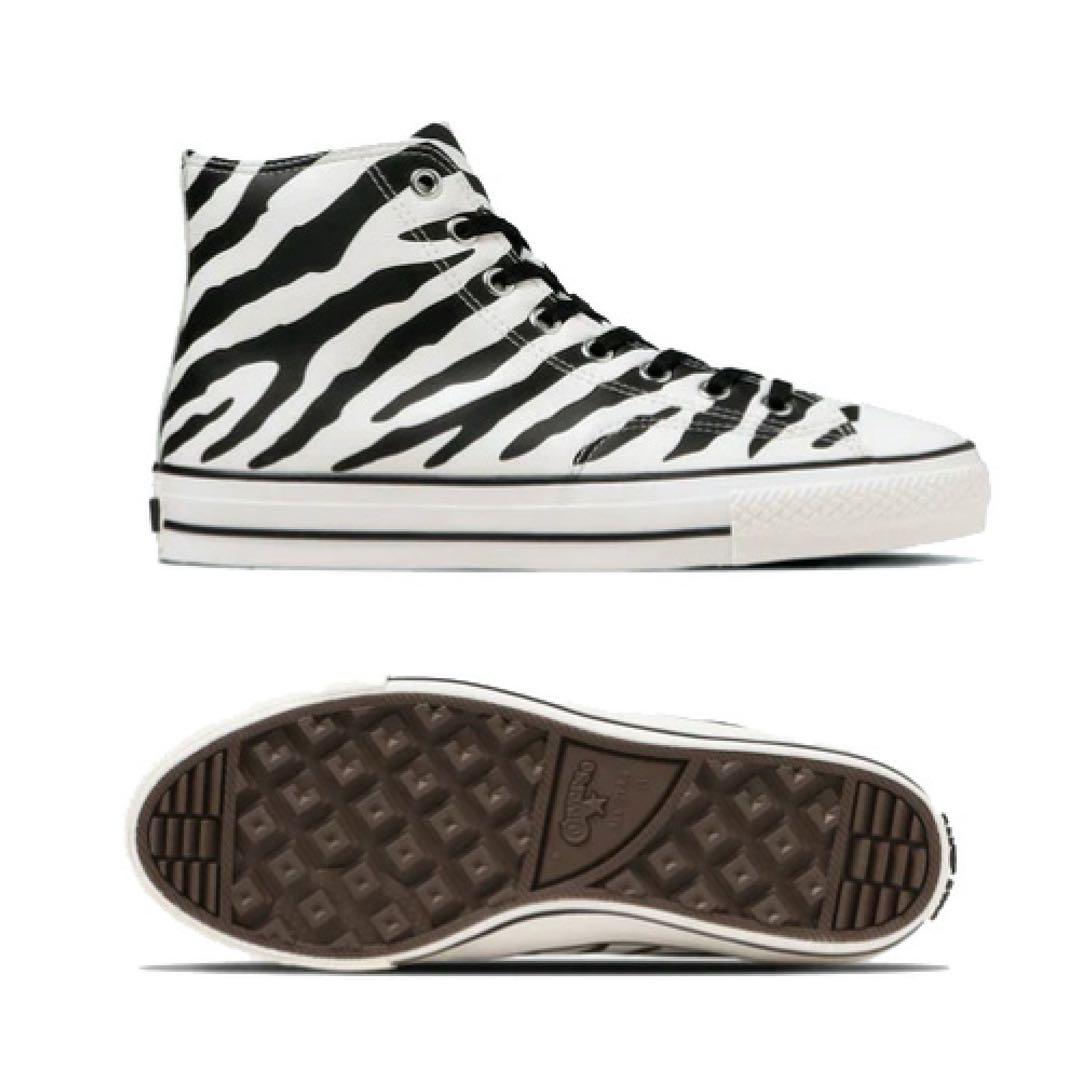 新品コンバースオールスターゴルフシューズ ゼブラ 25.5cm