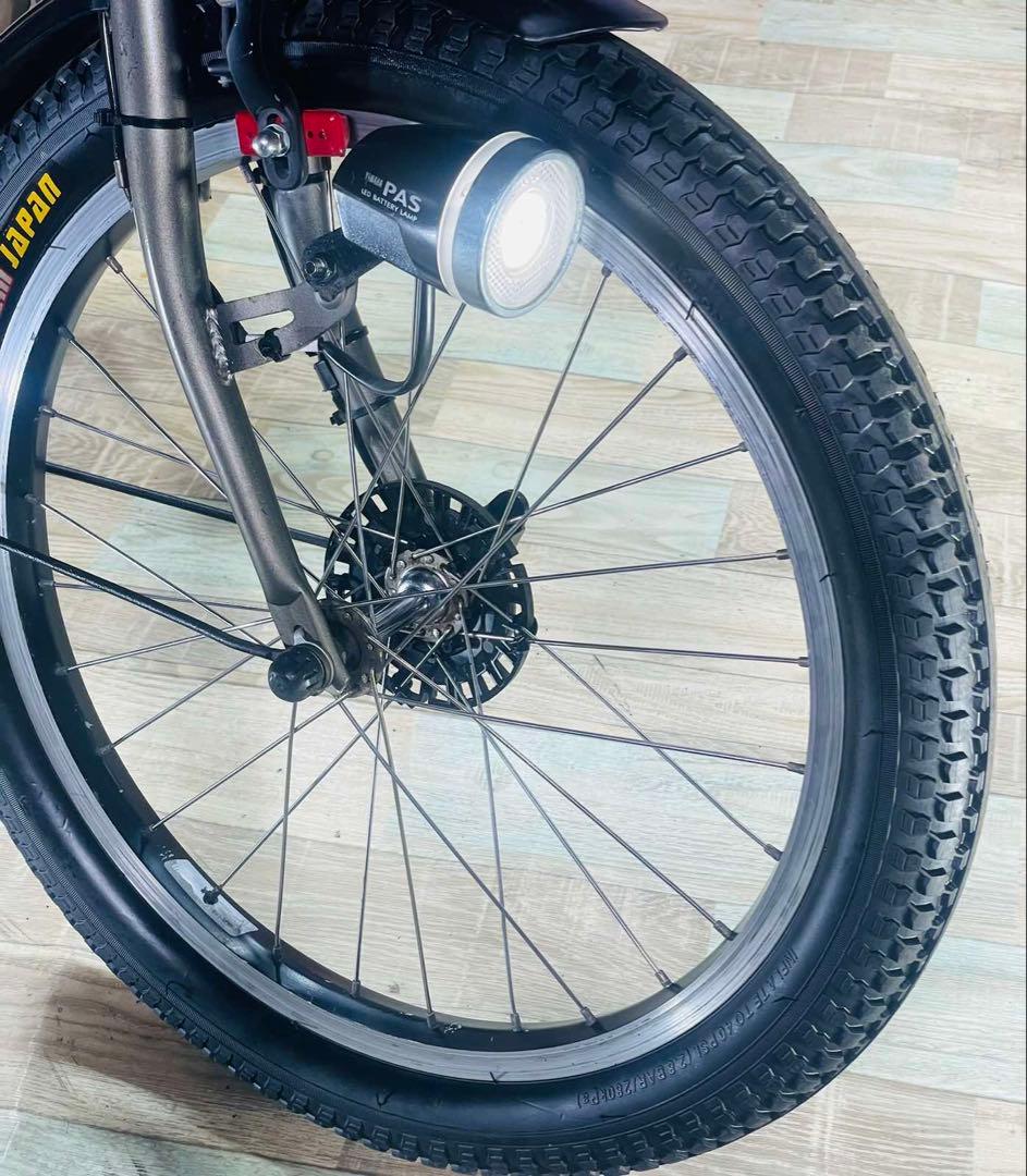 パスキス12AH⭐️人気モデル！ヤマハ子供乗せ電動アシスト自転車Y3285