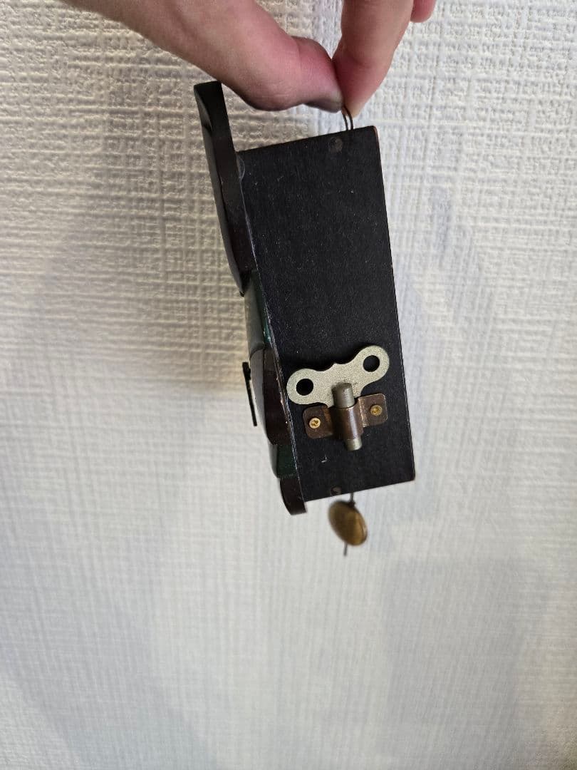 骨董 時計 狸 たぬき ゼンマイ アンティーク