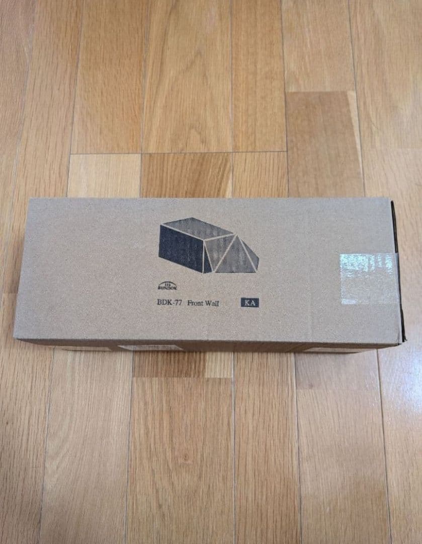 BUNDOK ソロベースEX フロントウォール 前幕　カーキ