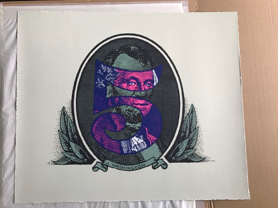 2点セット Ron English（ロン・イングリッシュ）大統領シリーズ