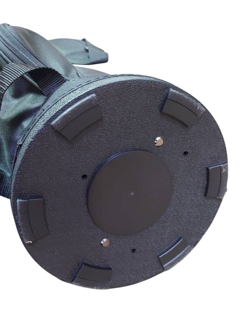 Mizuno ブラックキャディバッグ　黒　ストラップ付